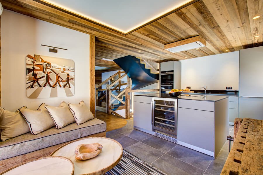 Chalet Chez bugi - kitchen area