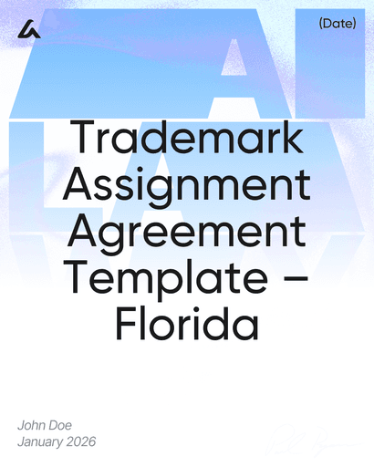 Trademark Assignment Agreement Template – Florida