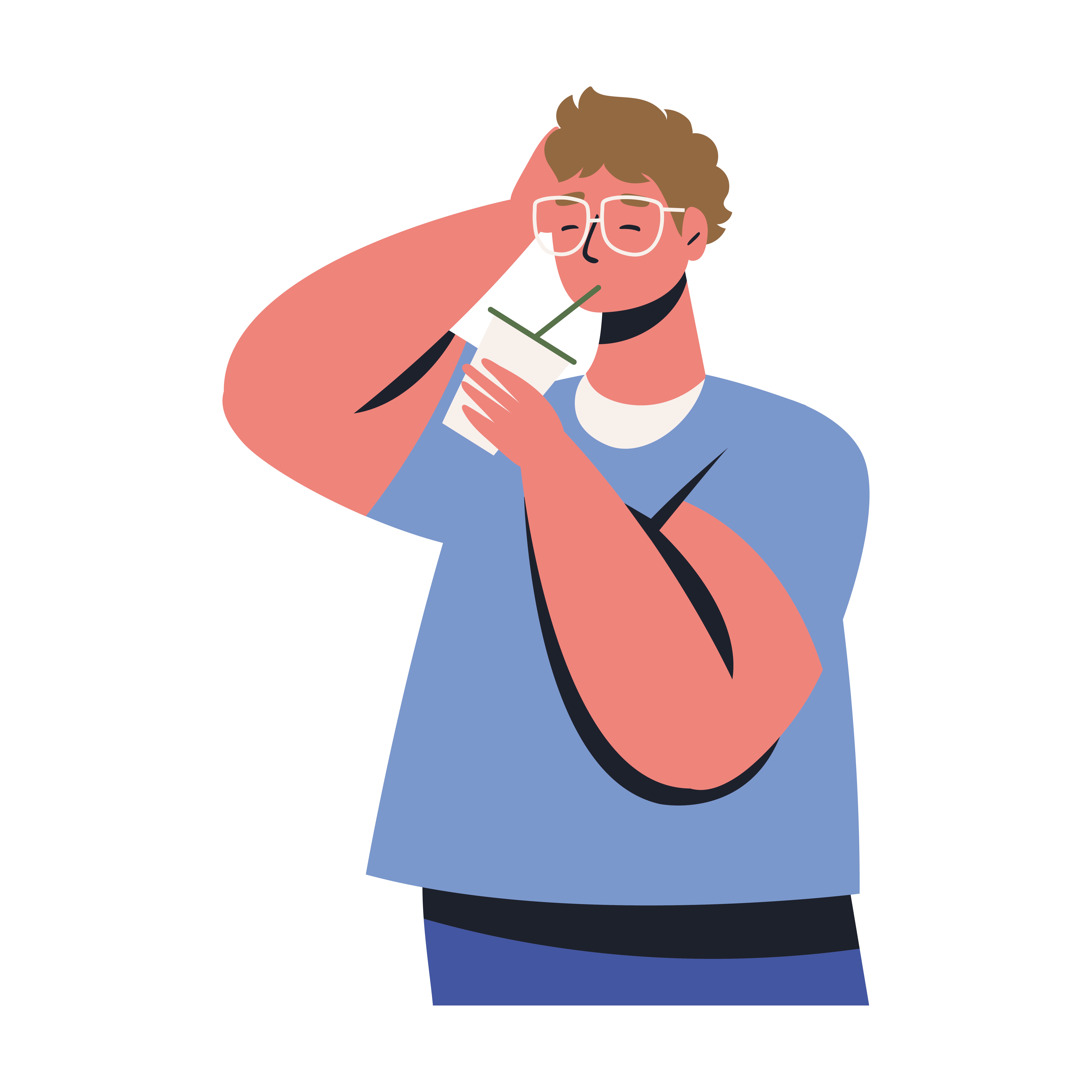 verre d’eau minimaliste sur fond neutre illustrant l’impact de la déshydratation sur la santé et la performance humaine