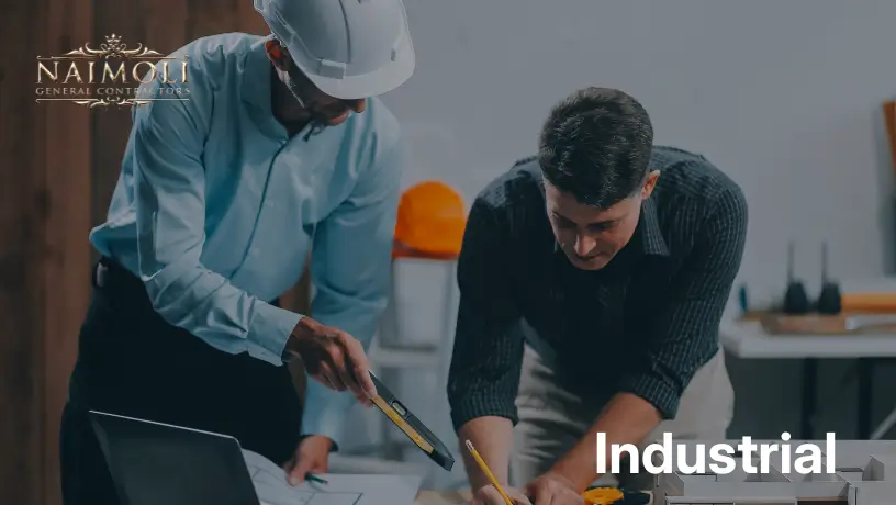 Naimoli General Contractor logo on the website's banner