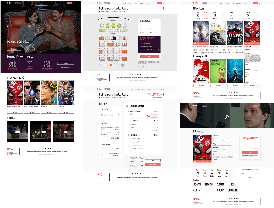 Colors and fonts for a design system, made by nickelfox.com