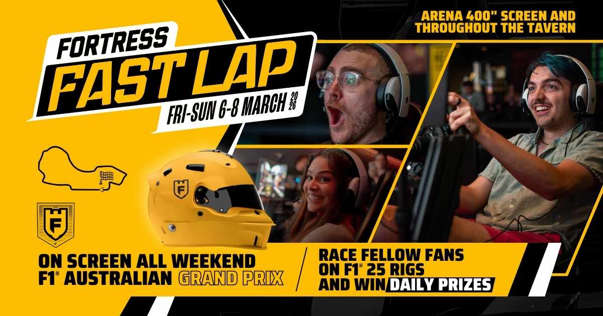 People Sim Racing at Fortress F2 weekend