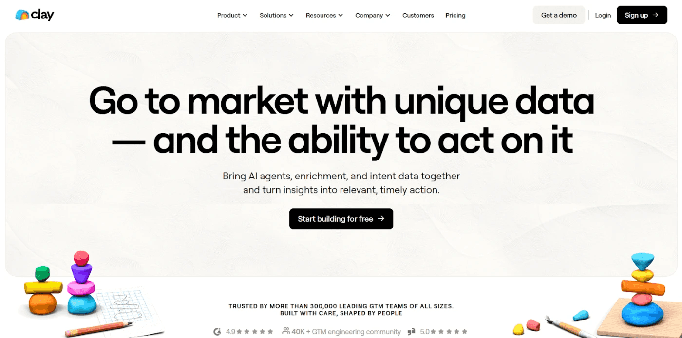 Clay: Best For Data Enrichment And Outbound Workflows