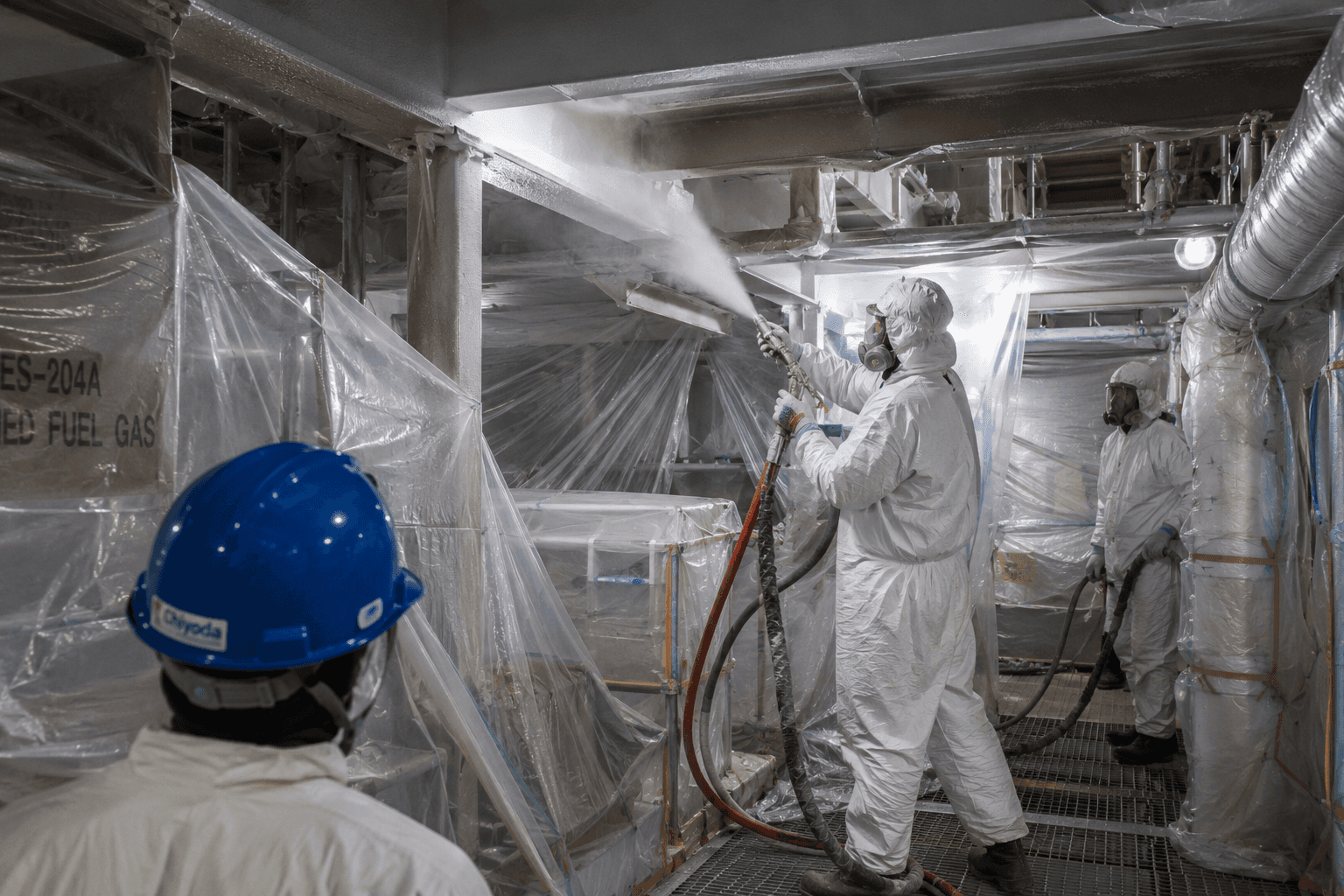 PFP Spray for Structures and Equipment Services