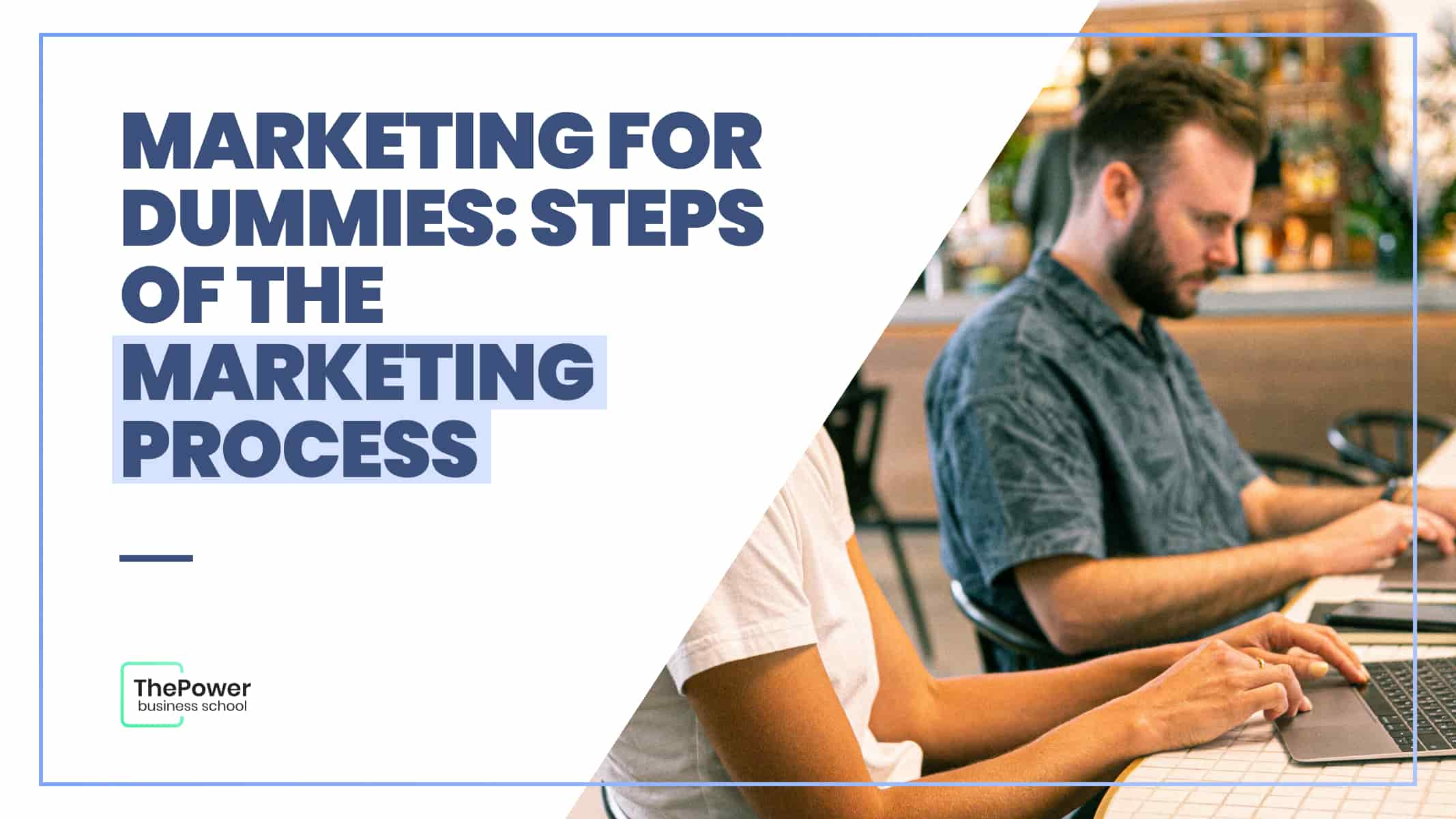 Marketing for Dummies: steps of the marketing process