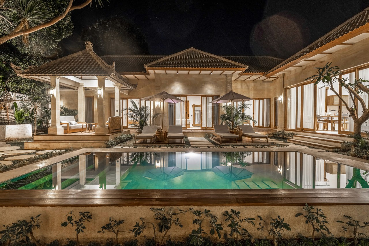 3-bedroom villa ready to move in in Ubud