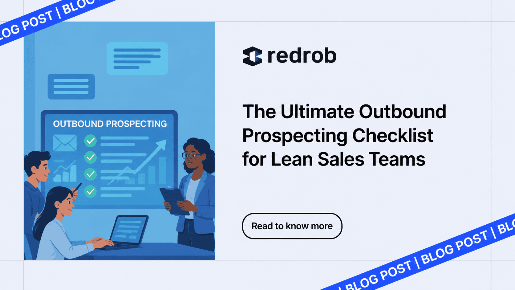 The Ultimate Outbound Prospecting Checklist for Lean Sales Teams