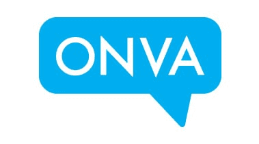 A blue sign with a white arrow.