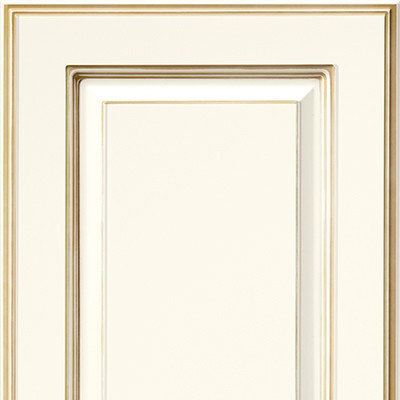 Bianco profilo Oro Laccato Opaco (1SB)