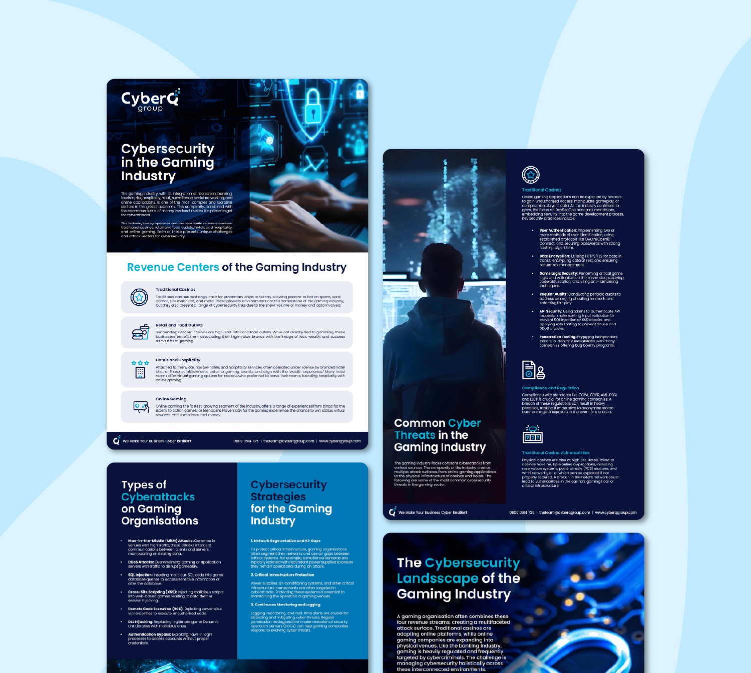 Branding and designing CyberQ Group