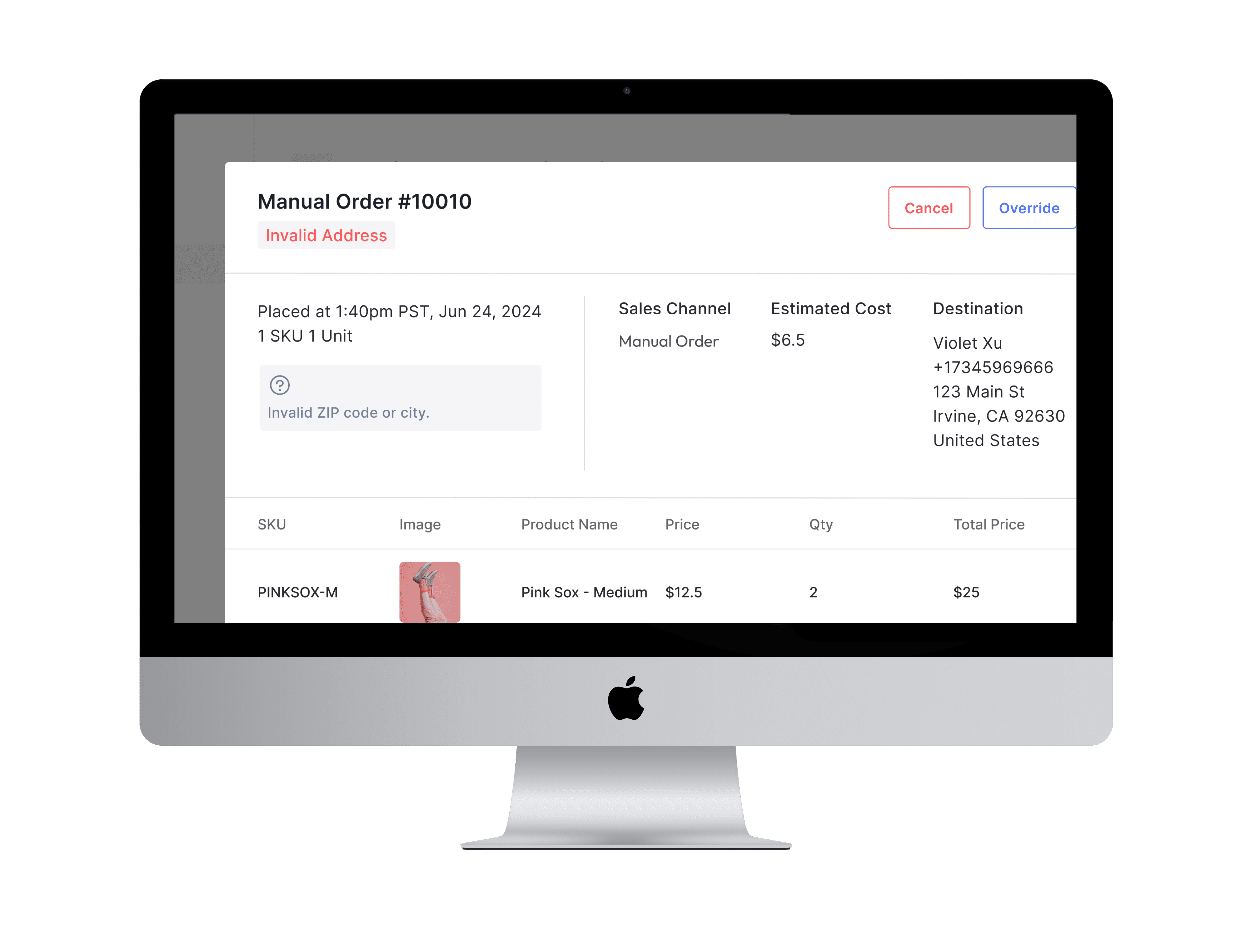 Screen mockup of a dashboard interface