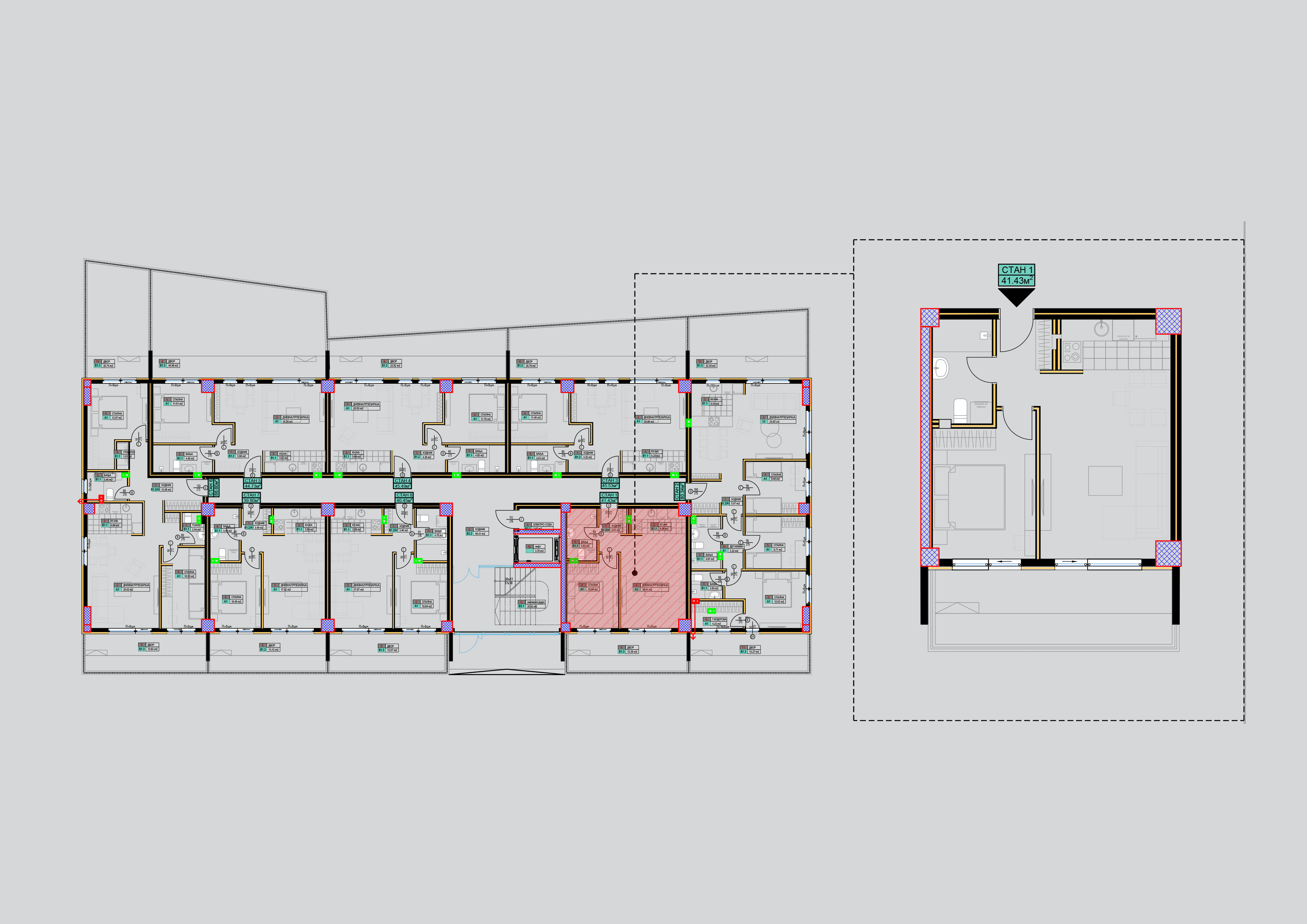 modern white house interior