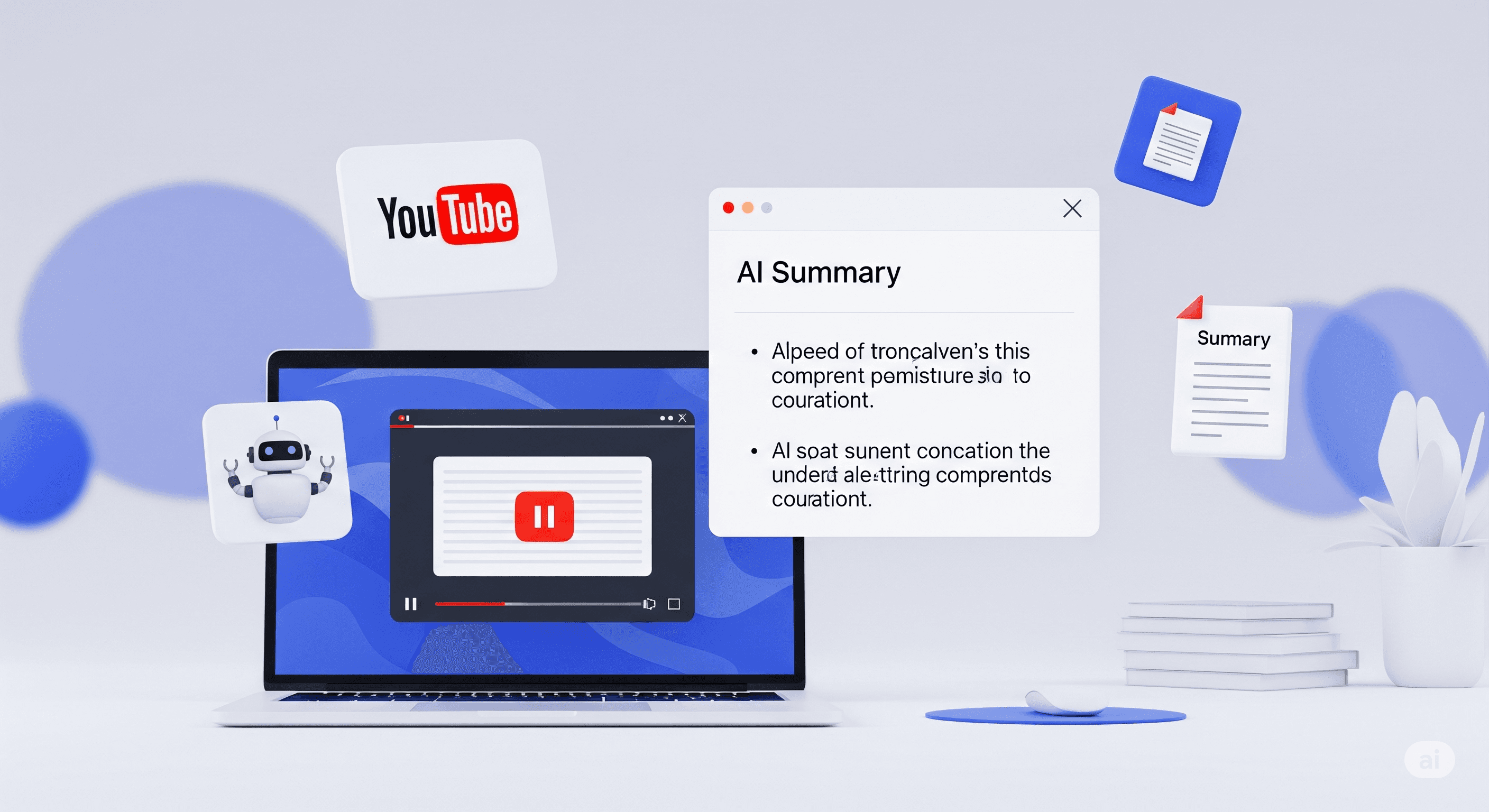  AI tool summarizing YouTube video content - YouTube Summary AI With Gemini