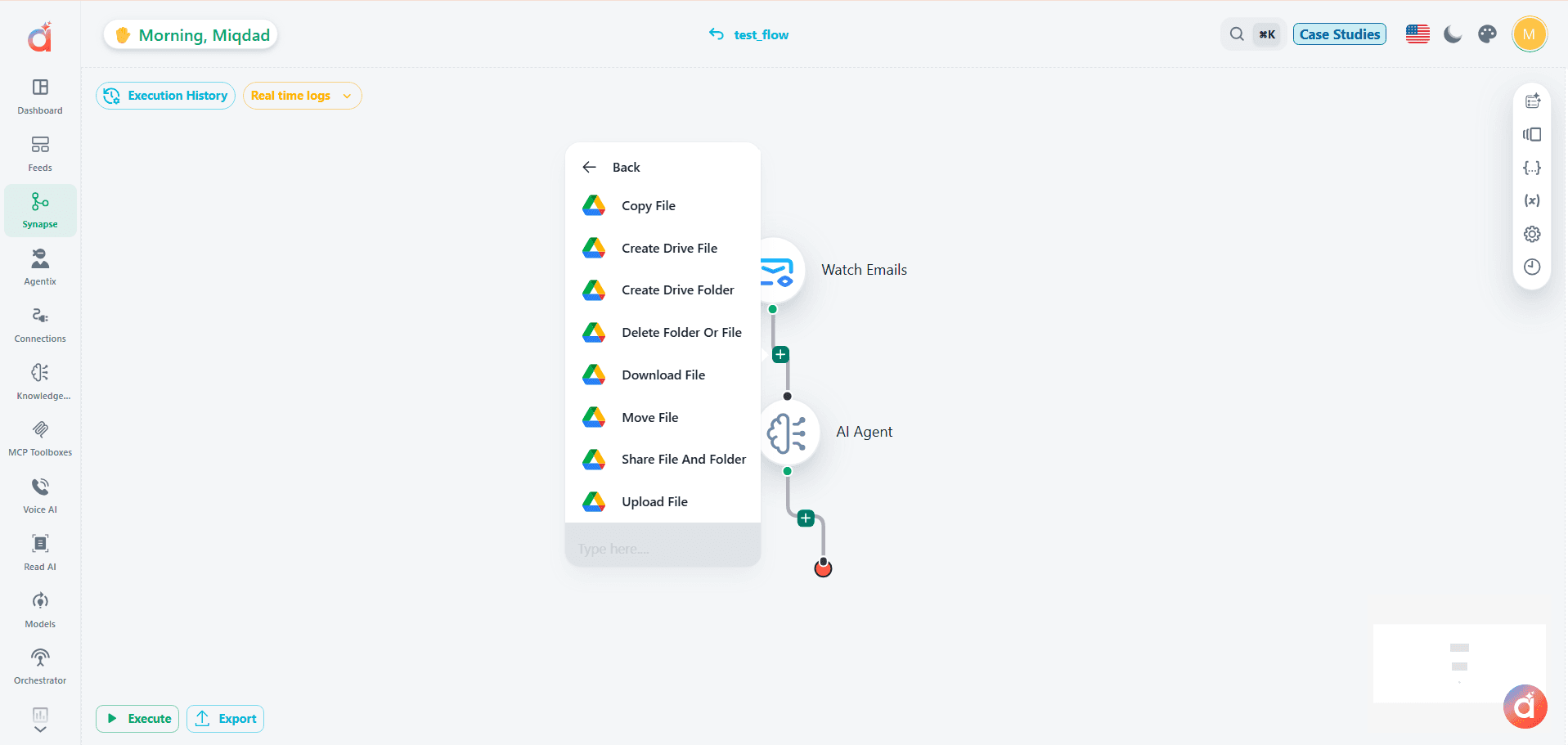 AIRA Hyperautomation product screenshot