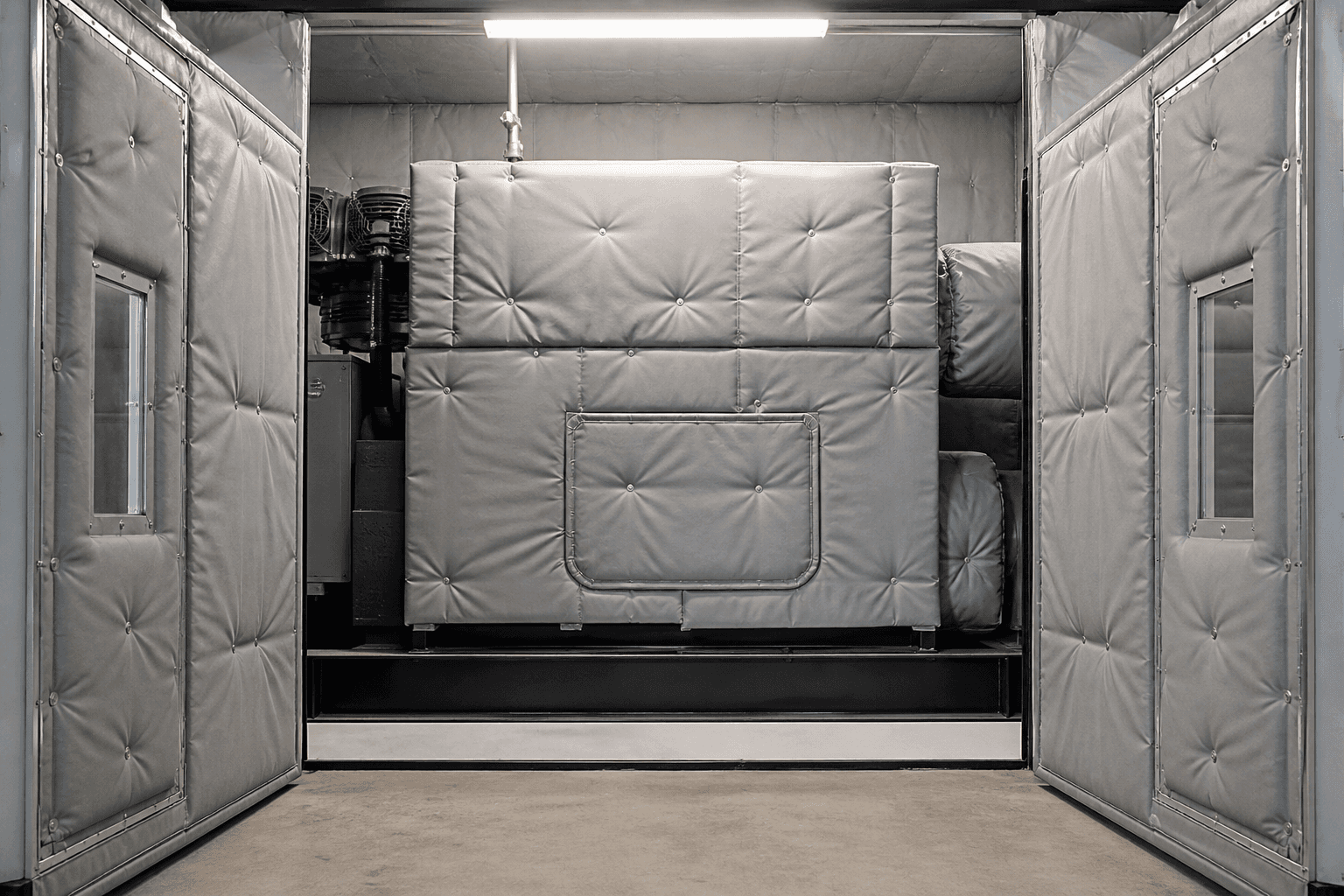 Acoustic Insulation Enclosure for Industrial Equipment