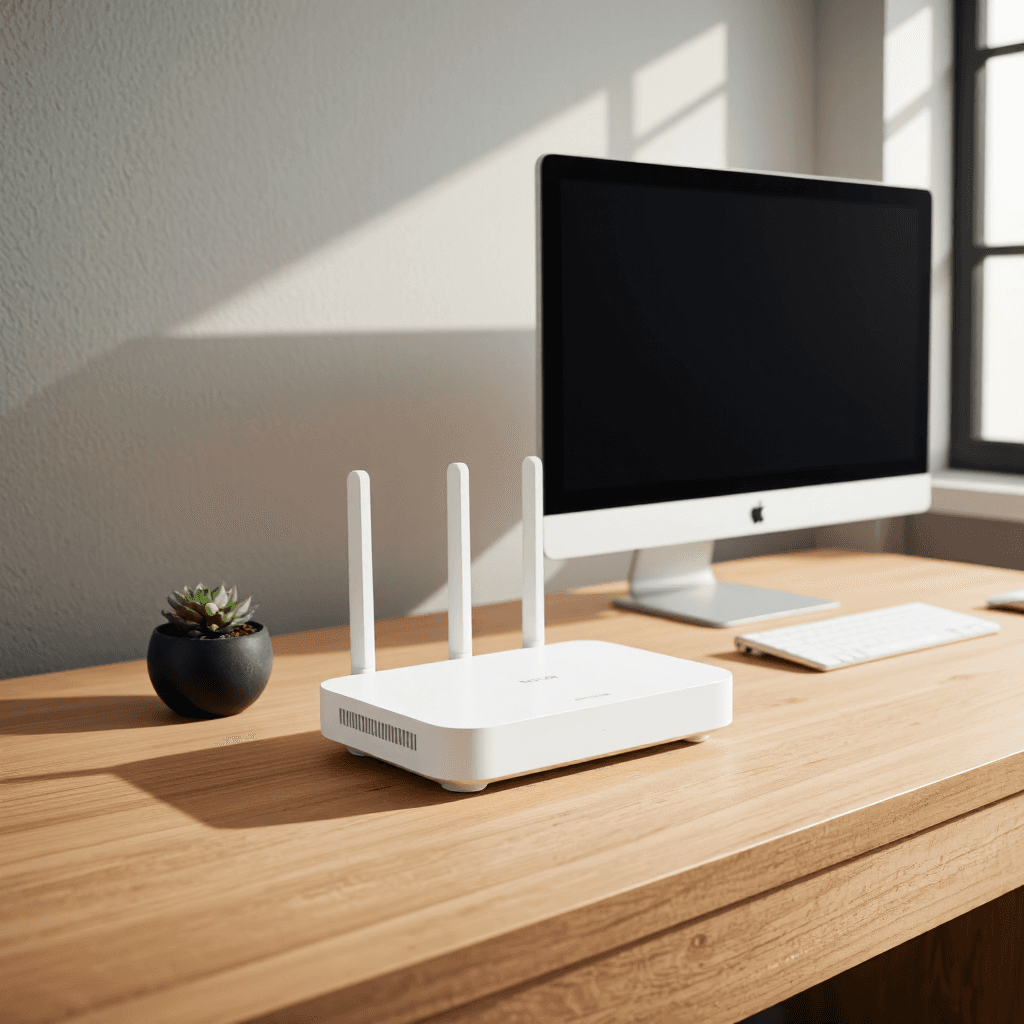 product photography of Home Wireless Networking Device