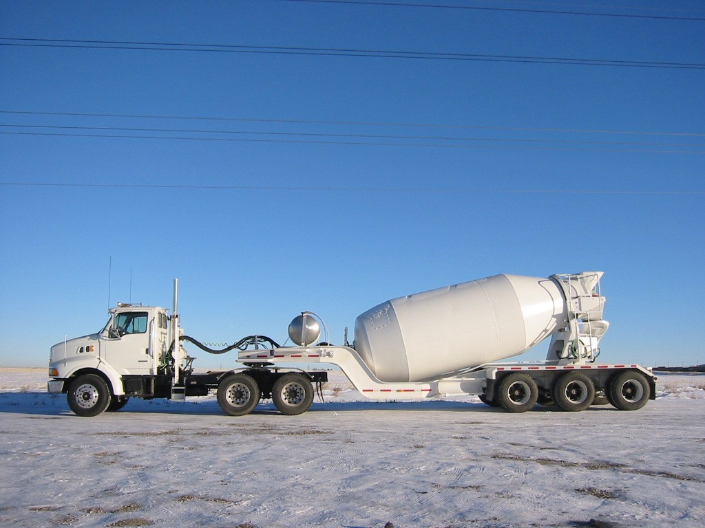 precision concrete mixer hero