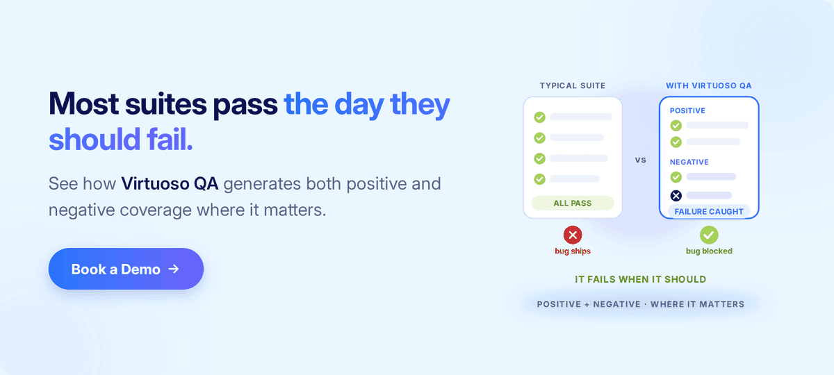 CTA Banner - Positive vs Negative Testing