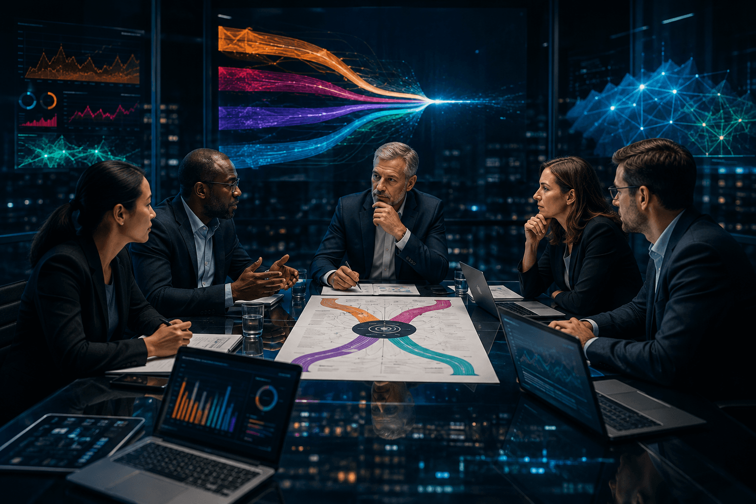 Your growth blueprint · market, operating model, systems, and proof in one view