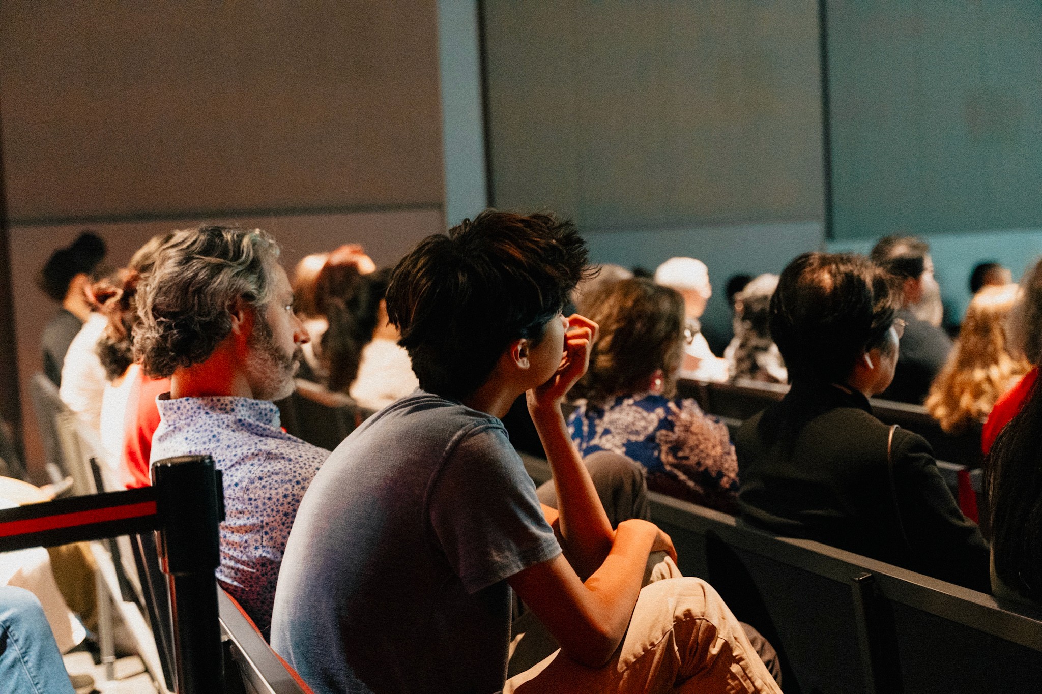 Full theatre watching Bluff City Chinese