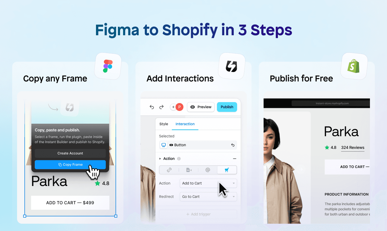 how to convert figma to shopify