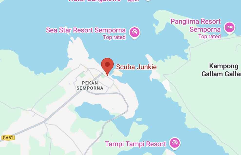 Scuba junky sipadan dive center scuba diving center indonesia location shop