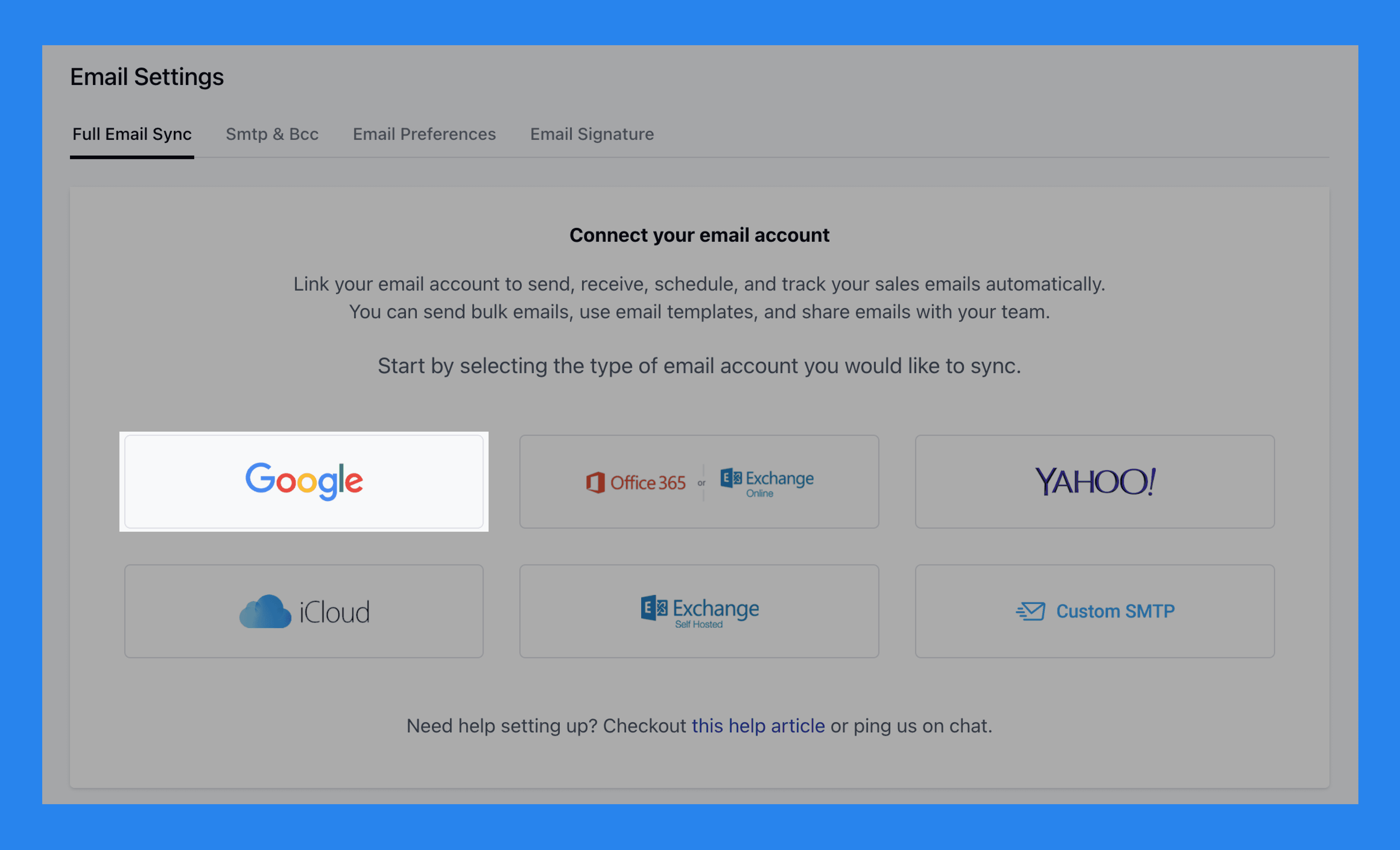 Salesmate’s Key Features: Omnichannel Communication