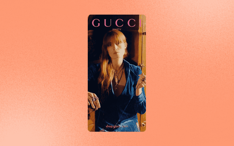 Gucci Banner Ad