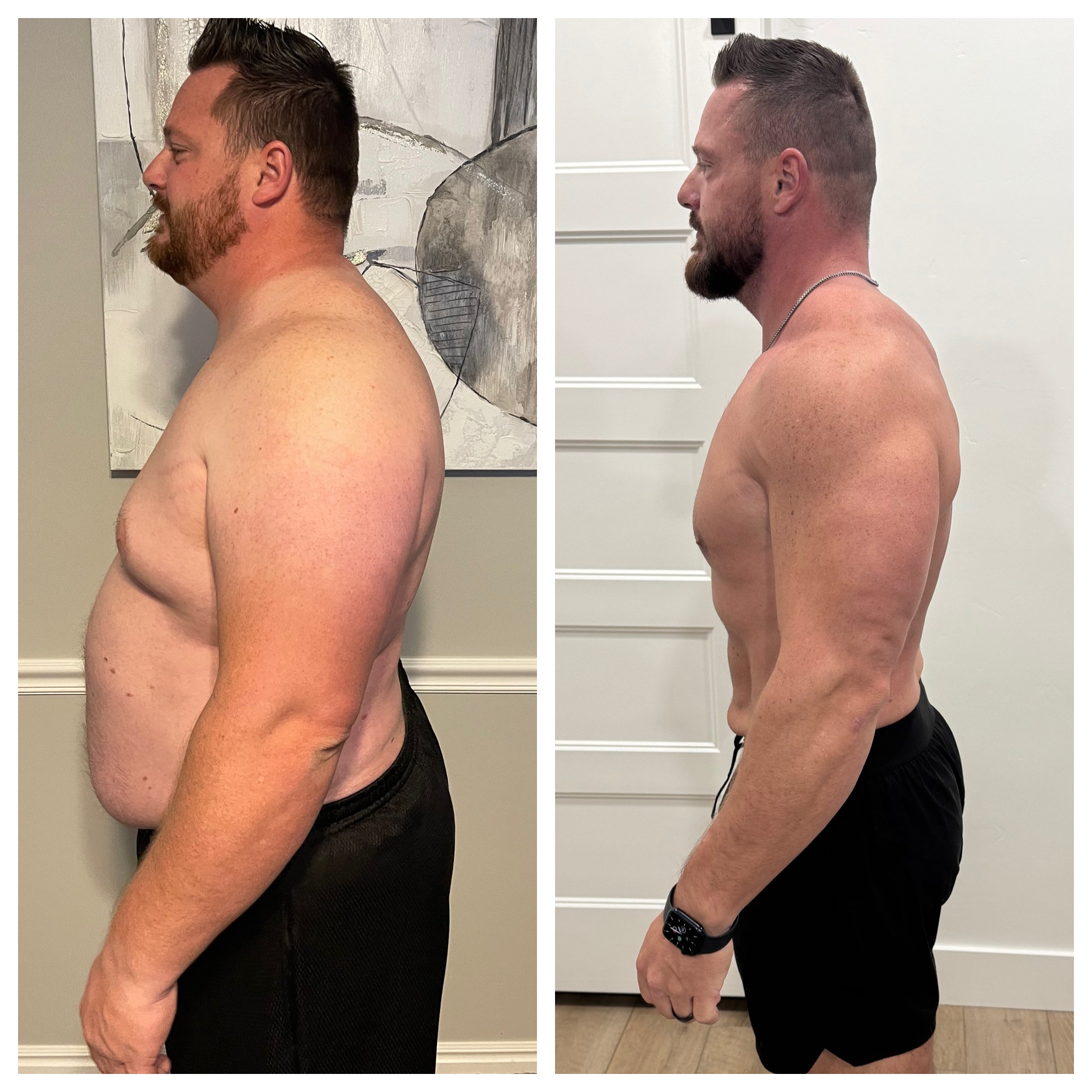 a man showing something on the computer