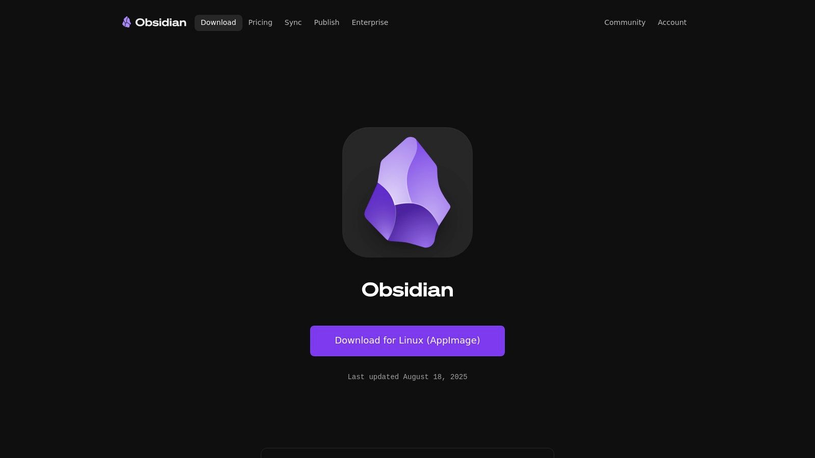 Obsidian — Official site