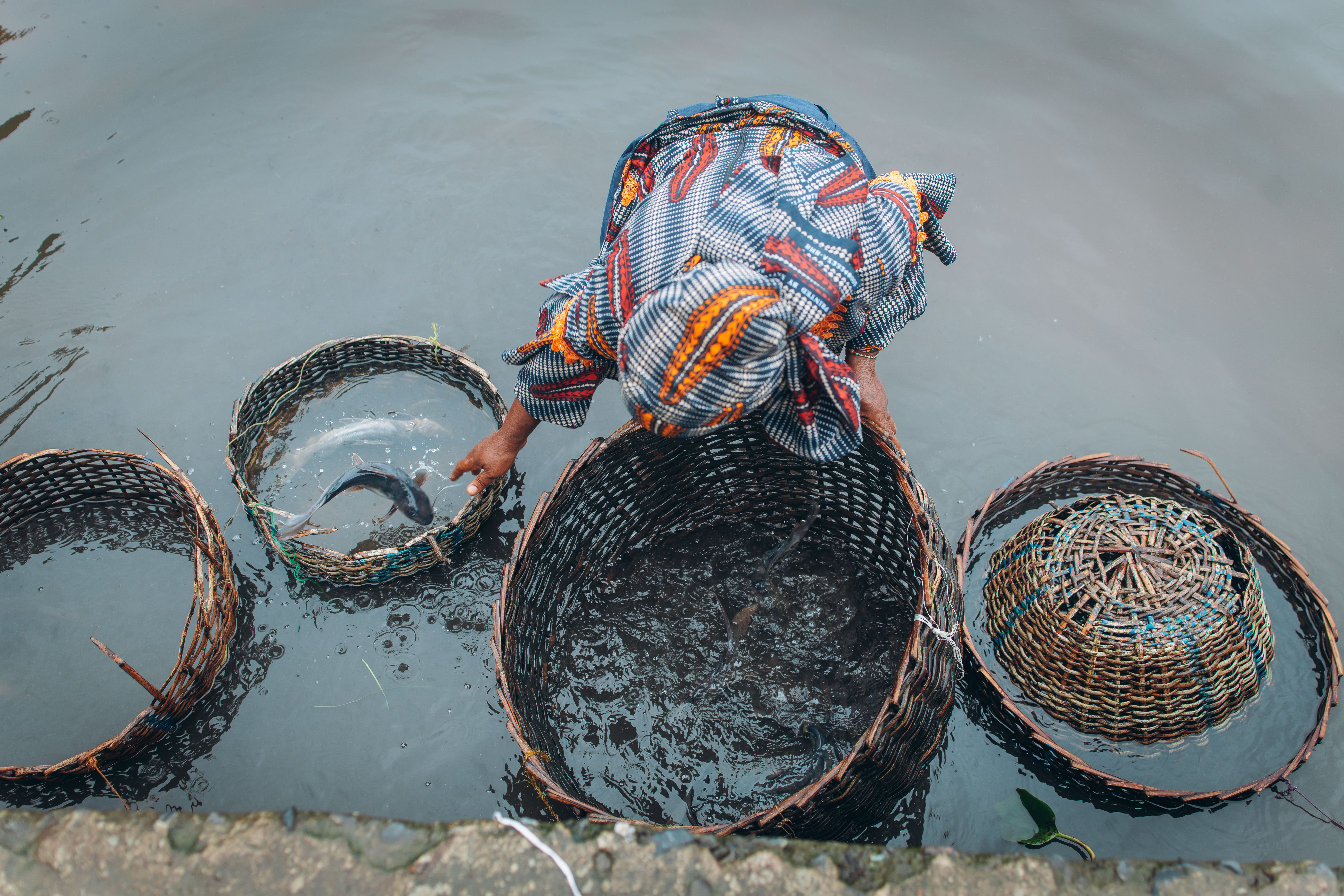 a woman wearing a hat