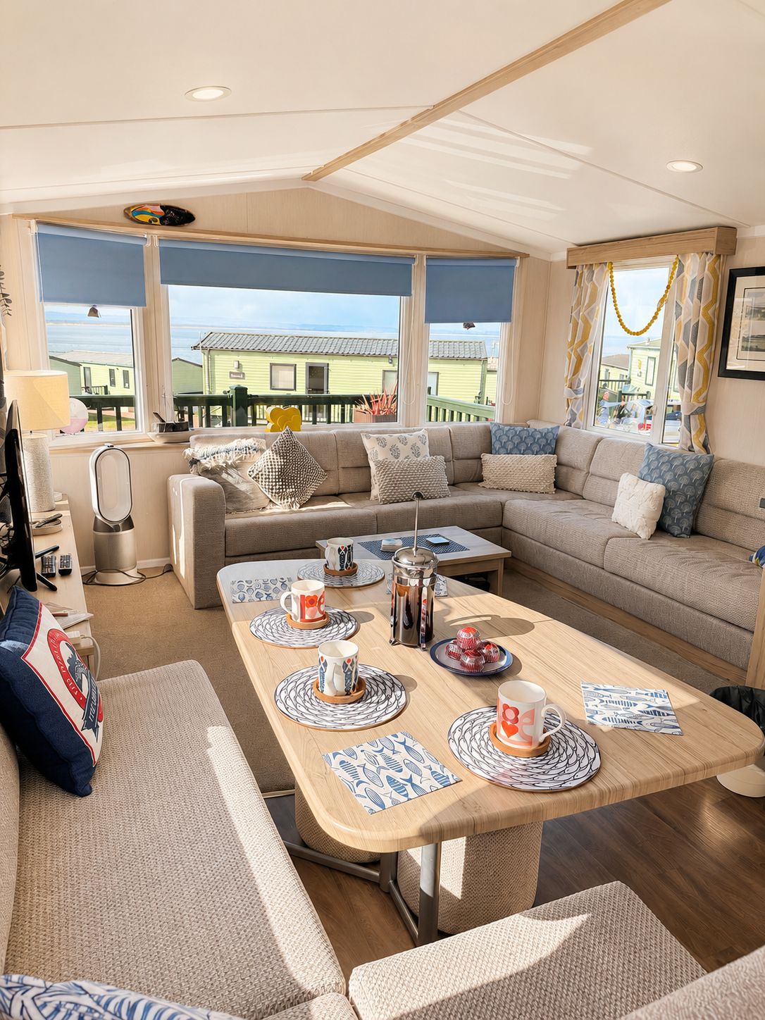 Inside look into one of our beautiful caravans Pippa Cabin