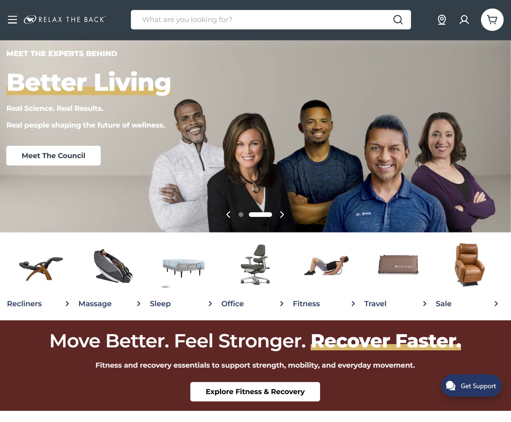 Welness Council Homepage