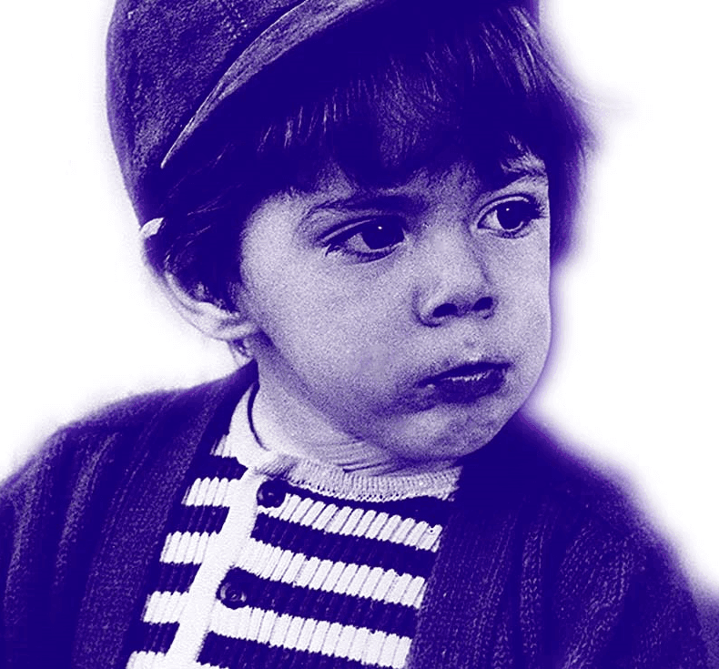 Rtrato Miguel Álvarez de pequeño