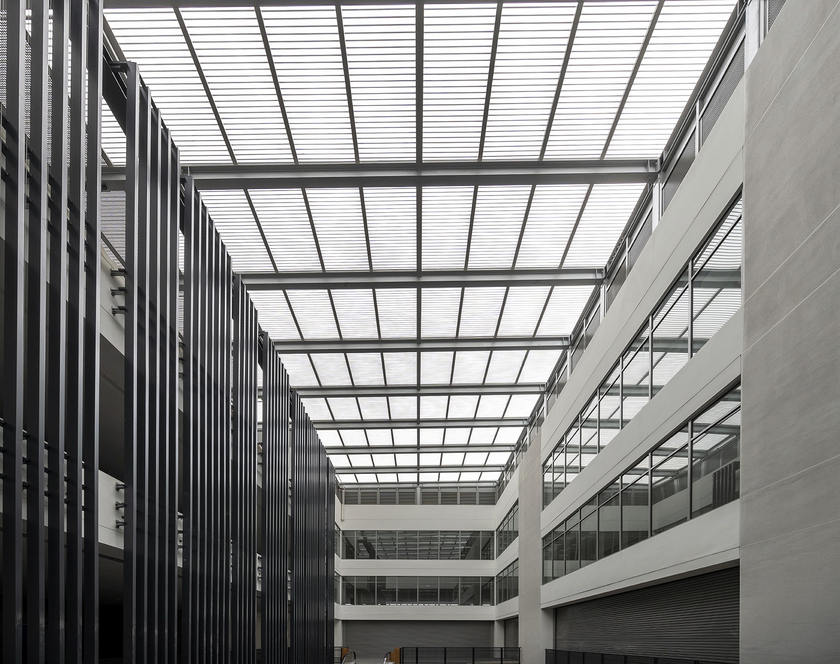 Interior view of Hap Seng Industrial Hub project by Asima Architects