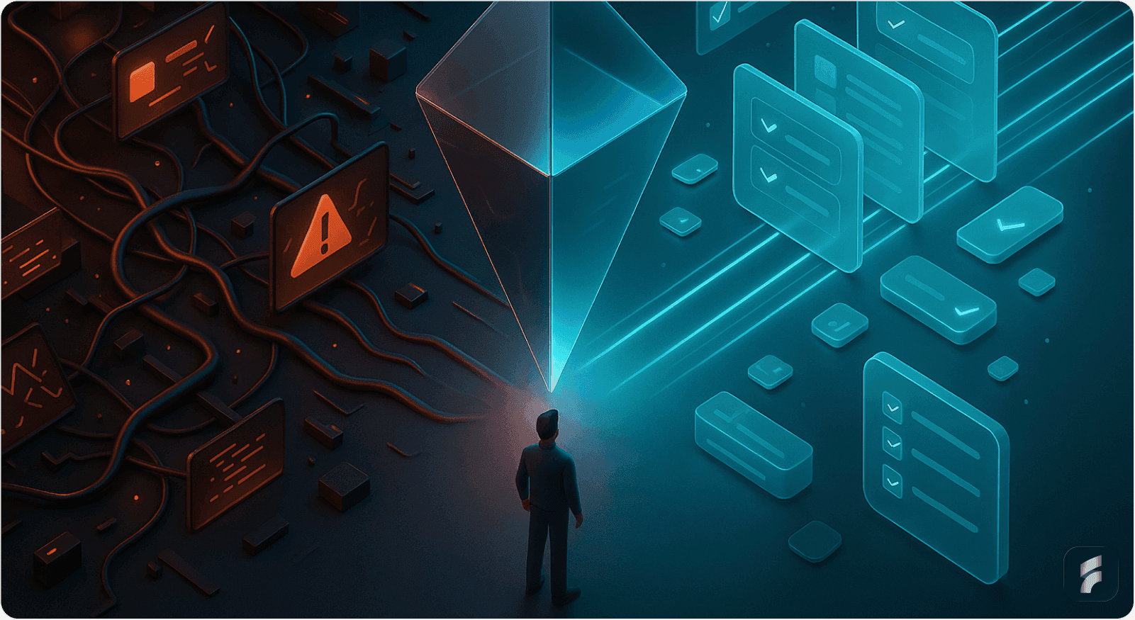 3D decision framework for choosing between functionality-first and design-first based on market type.