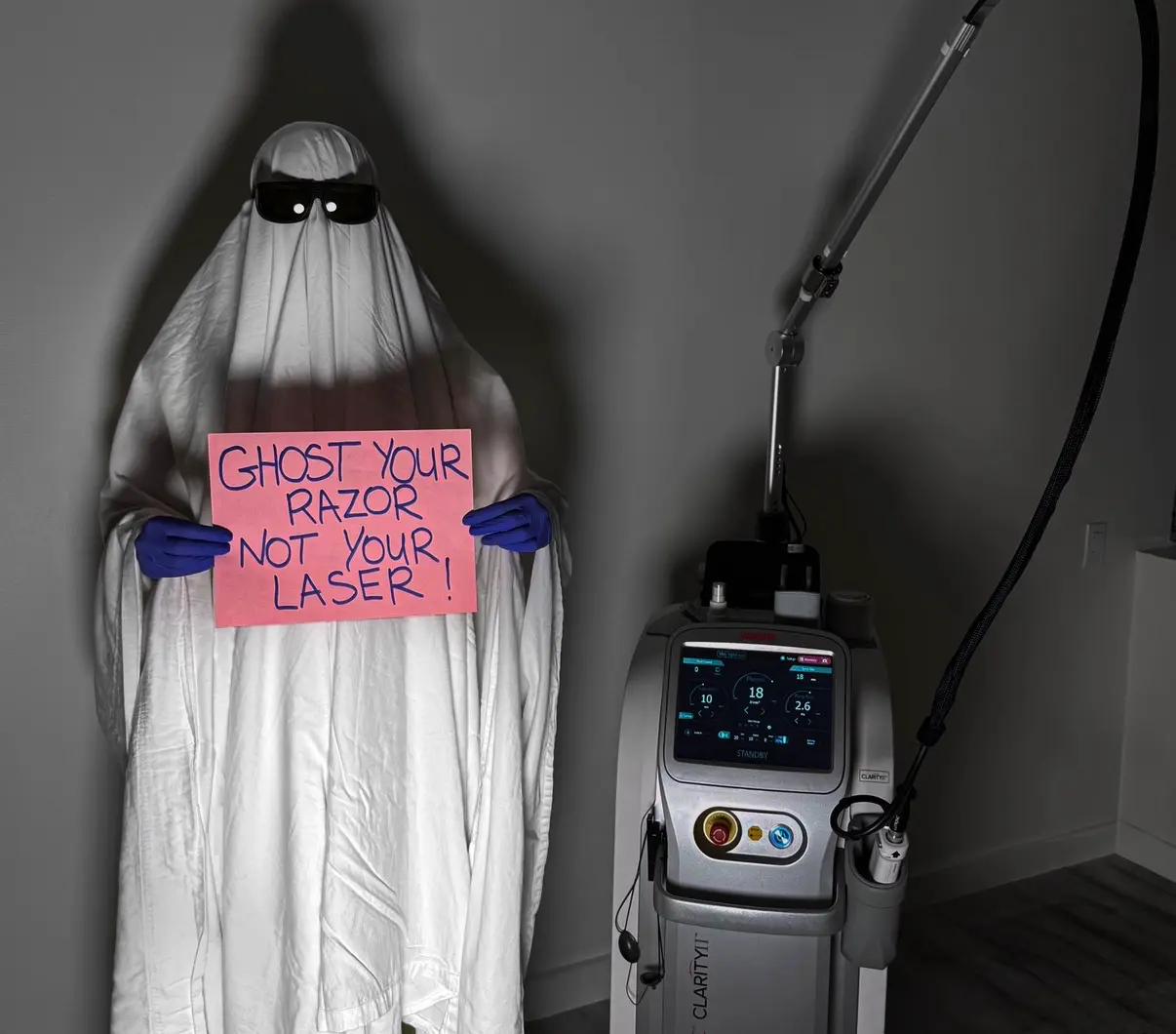 halloween post ecous laser