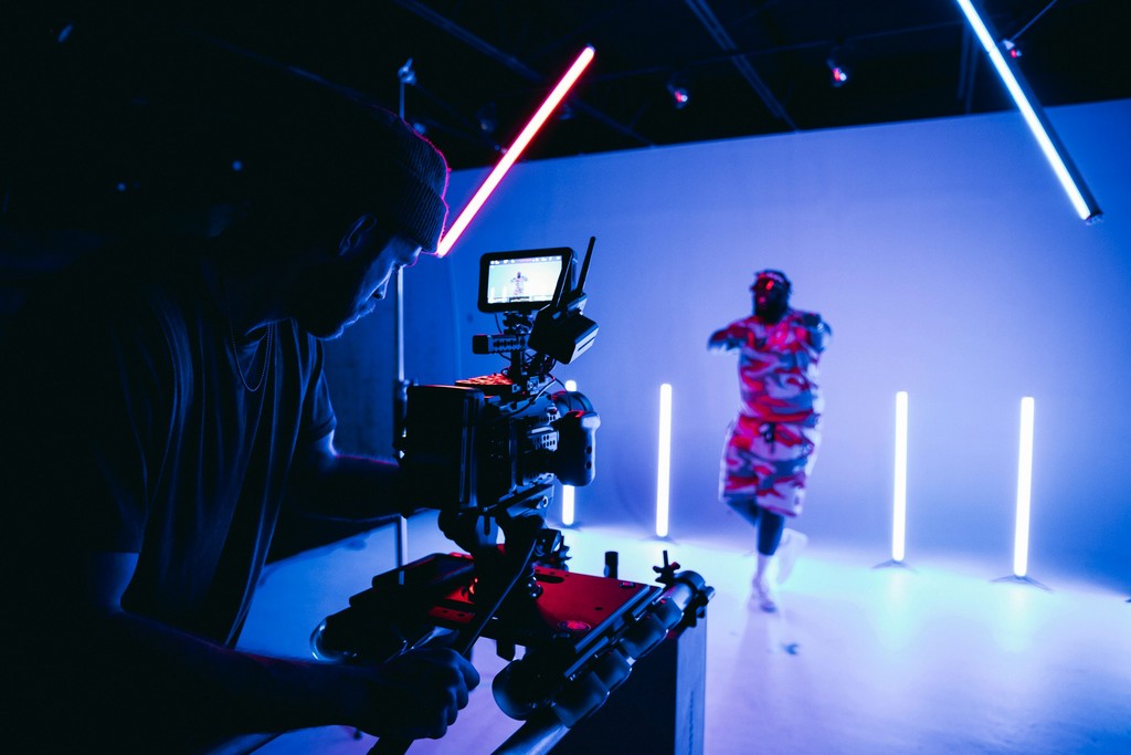 videographer in a studio near me