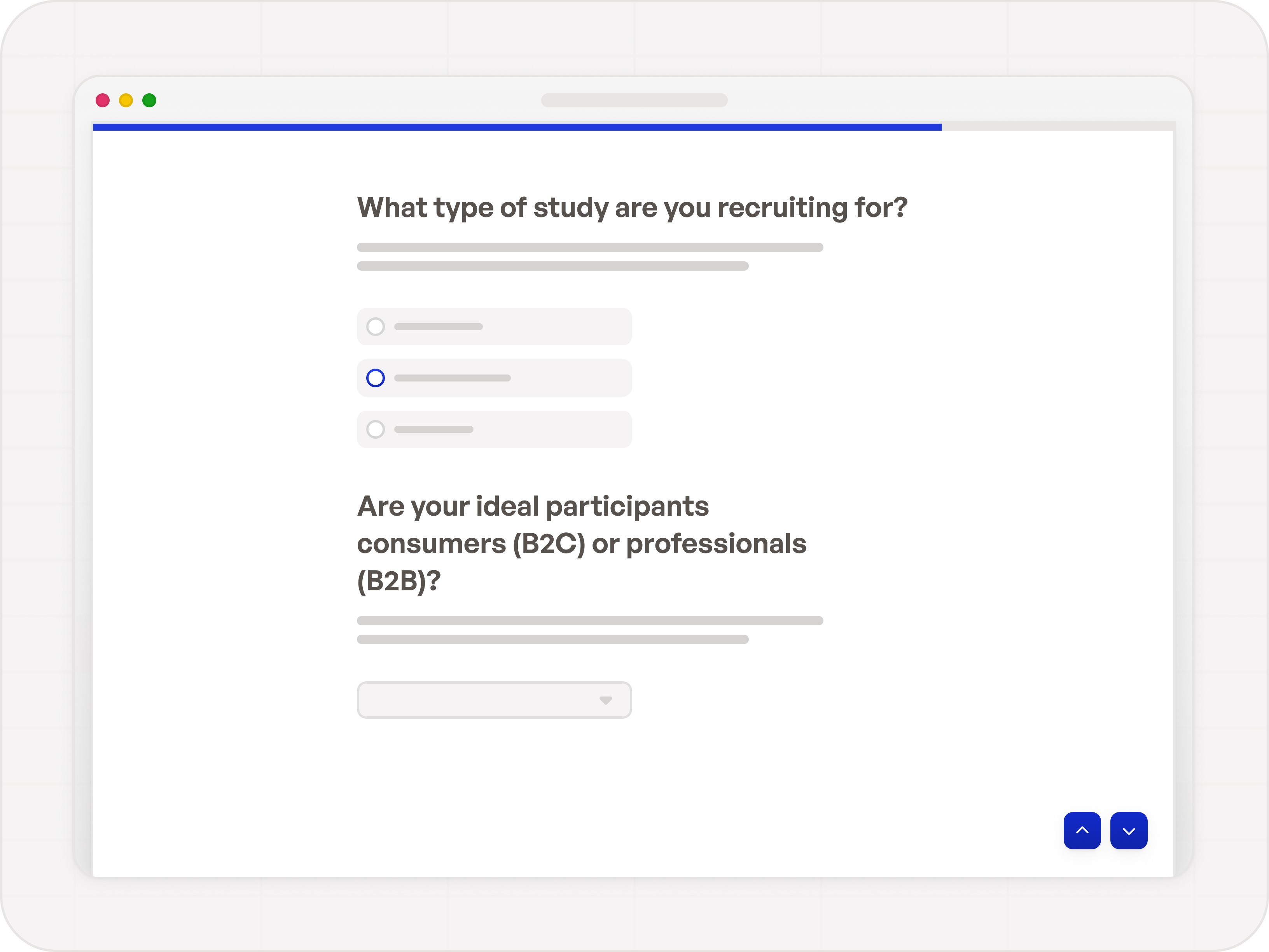 Multi-step form with auto-advance