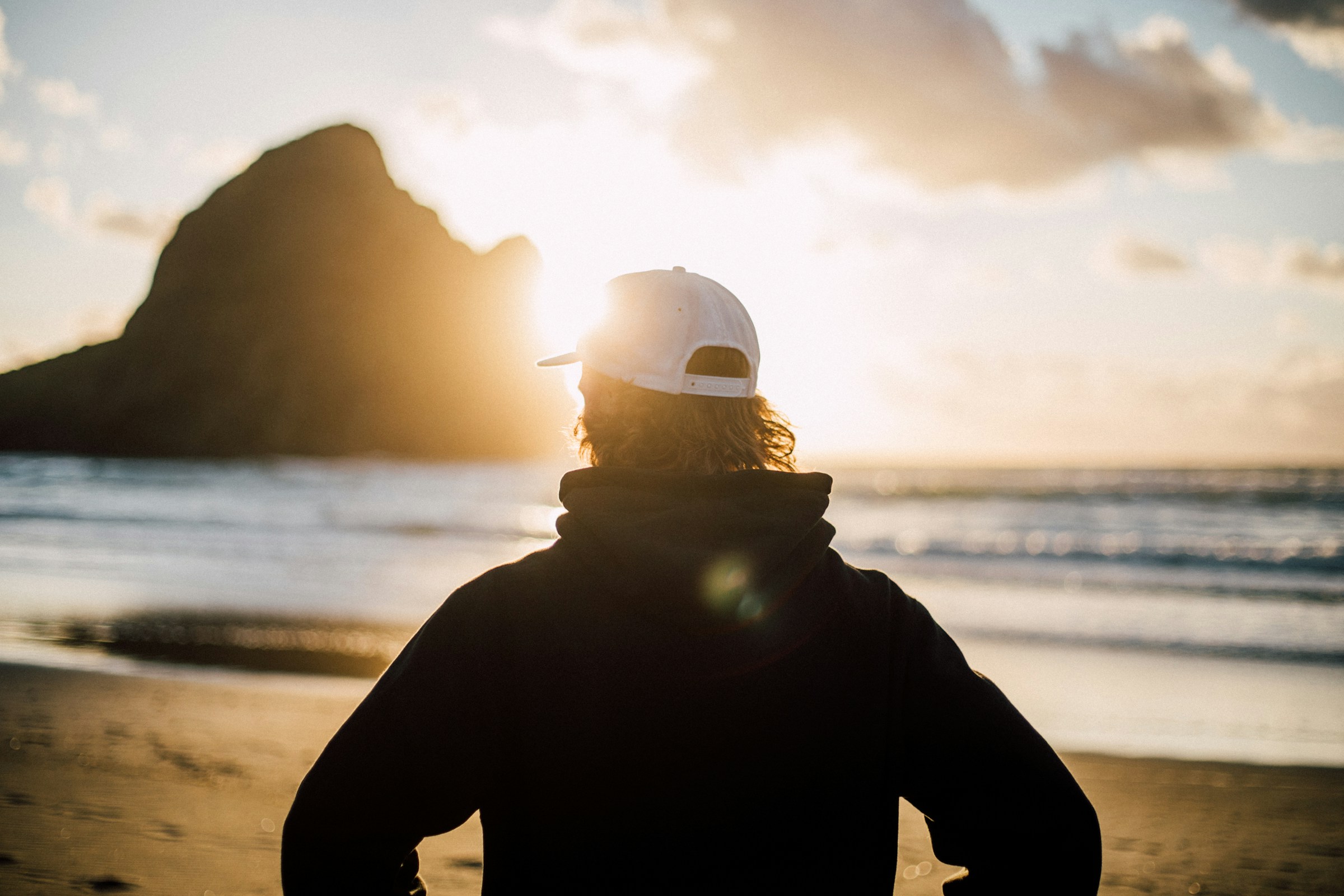 man on beach - Best Sun Tracker App