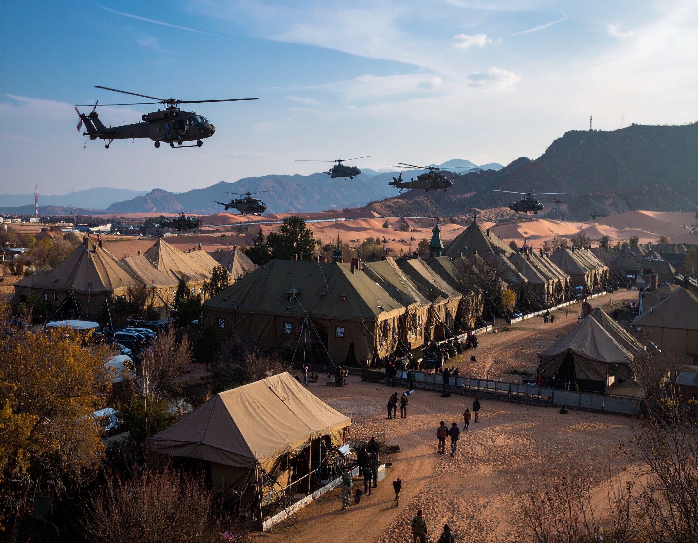 remote technician in farm field