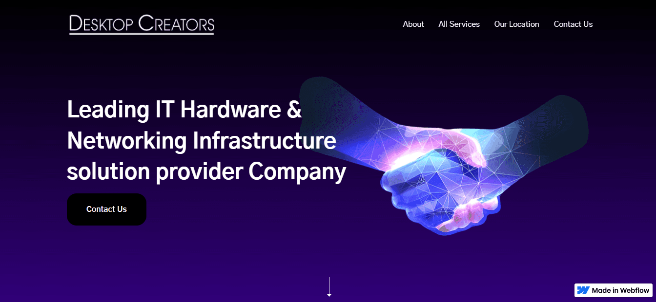 Desktop Creator Website