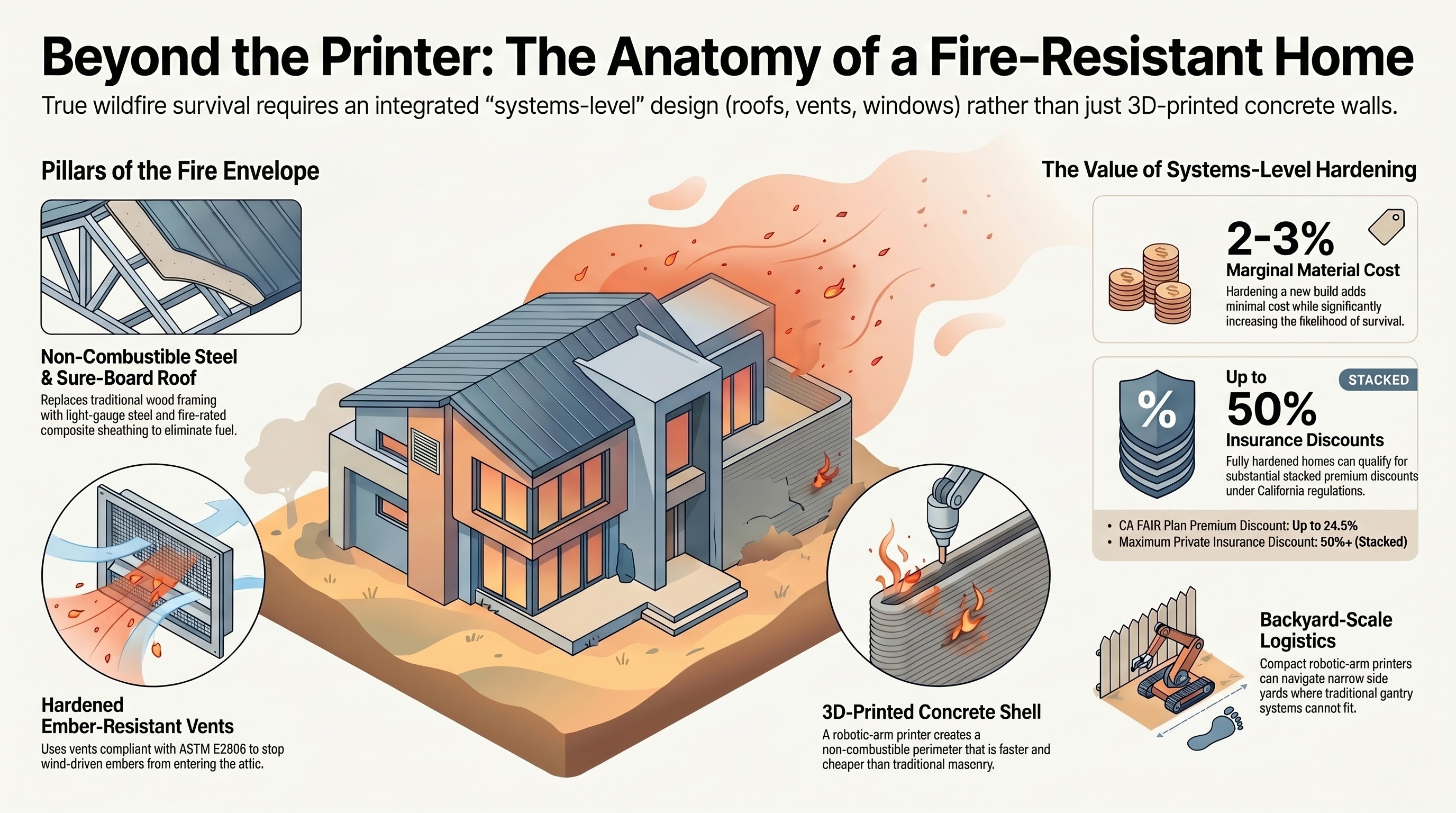 Builtech Construction Group - Beyond the Printer - The Anatomy of a Fire-Resistant Home