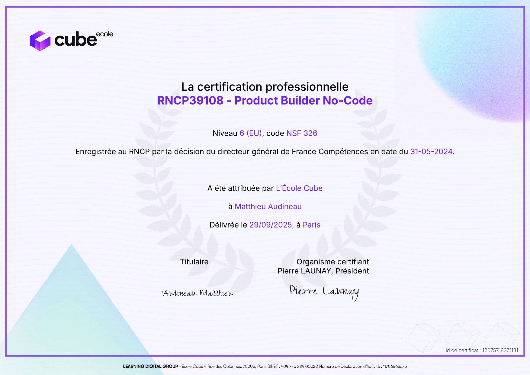Certificat_RNCP39108_Matthieu_Audineau - 29_09_2025, 19_32