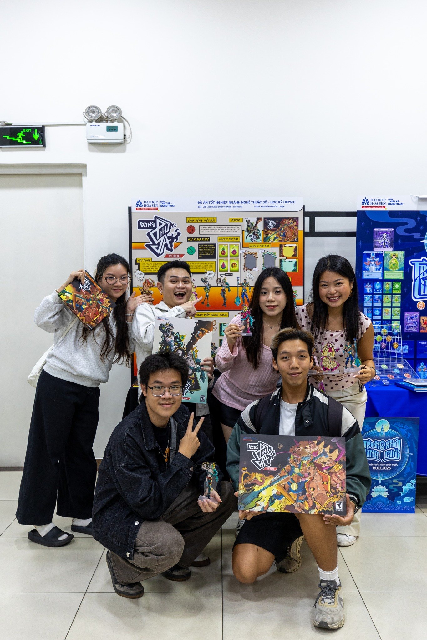 Bảo vệ đồ án tốt nghiệp ngành Nghệ thuật số HSU | Đào tạo gắn thực tiễn
