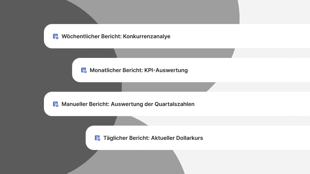 Beispielberichte in winkk AI.