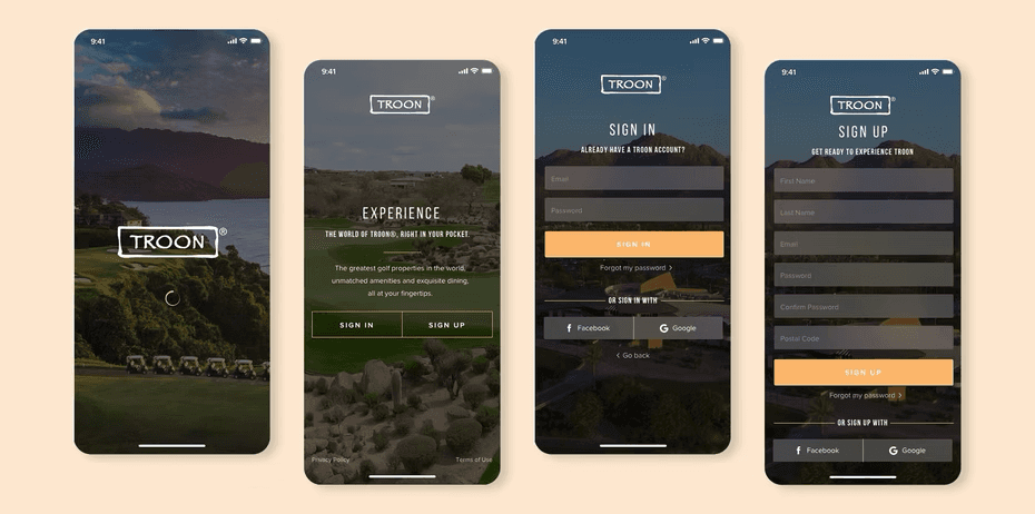 Troon Website & App Redesign for Troon