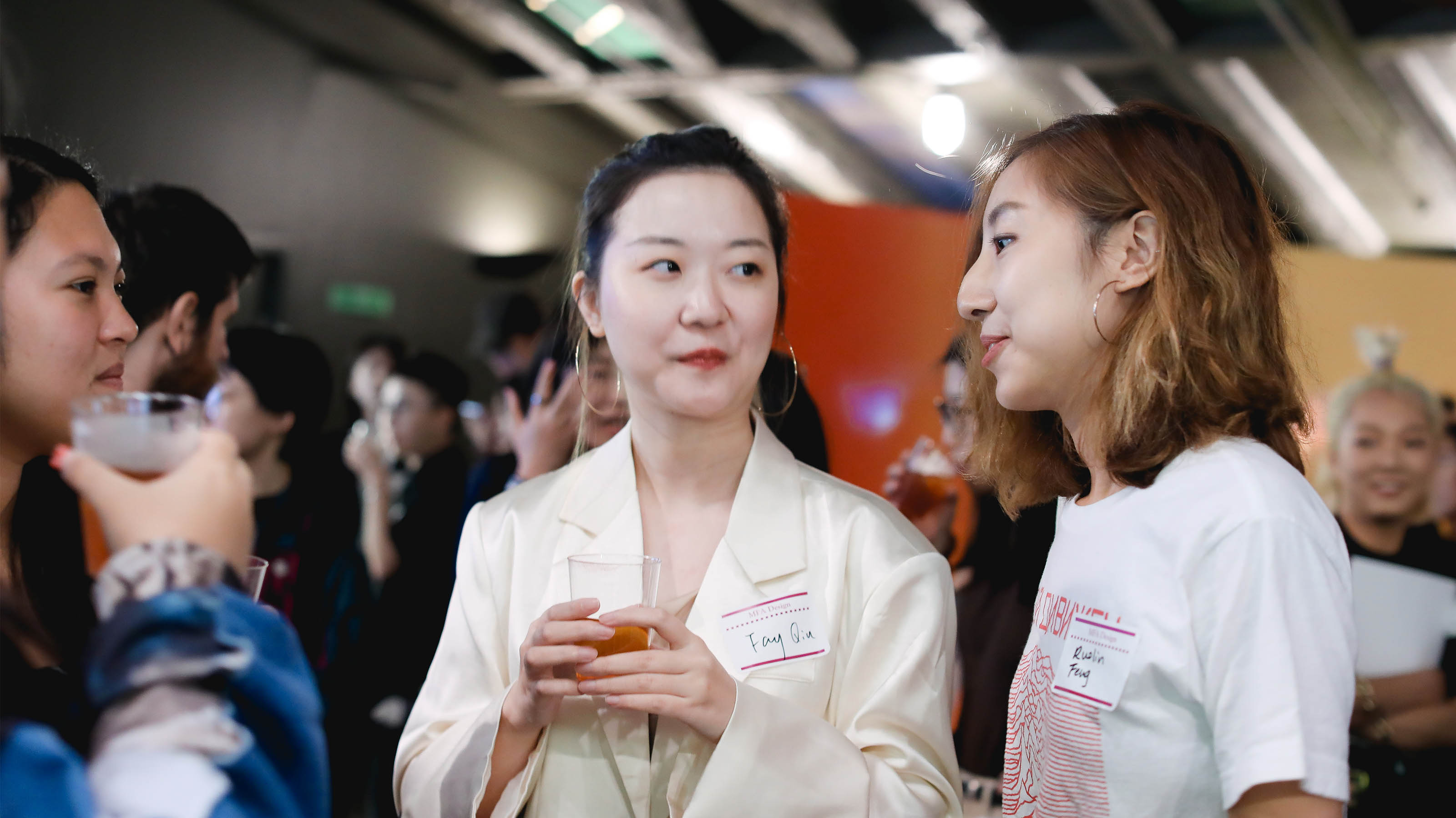 Students Talking at the orientation