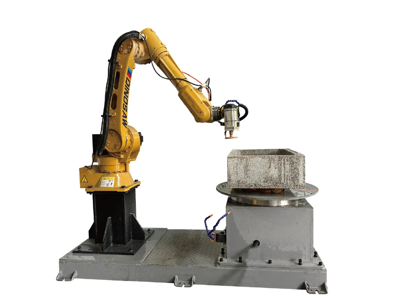 DINOSAW Robotic arm polish granite sinks