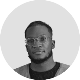 woman wearing black crew-neck shirt